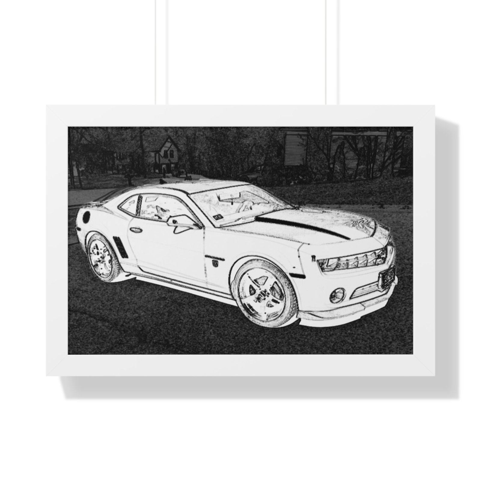 Camaro Stenciled Black/White2 - 5th Gen - Image 19