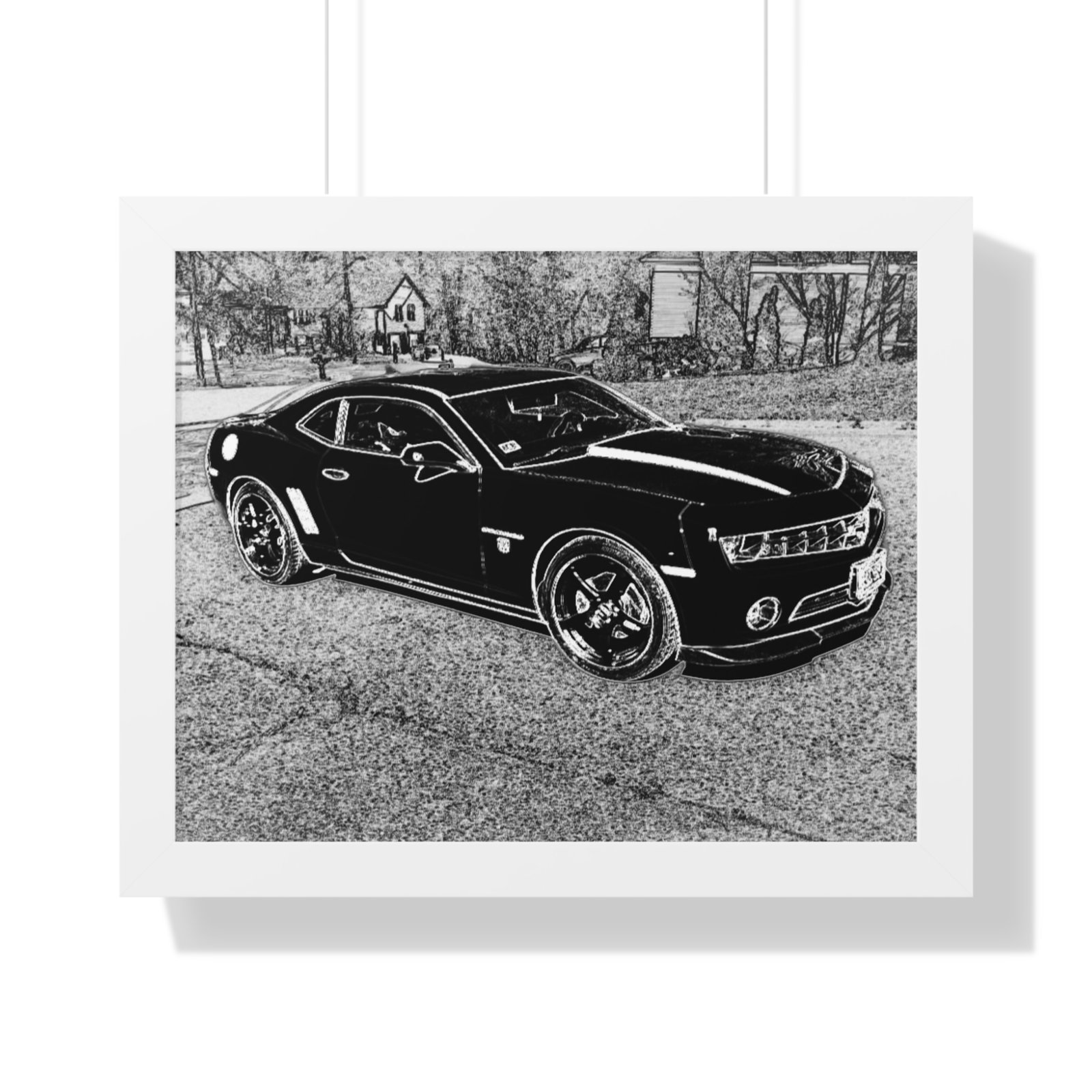 Camaro Stenciled Black/White - 5th Gen - Image 16